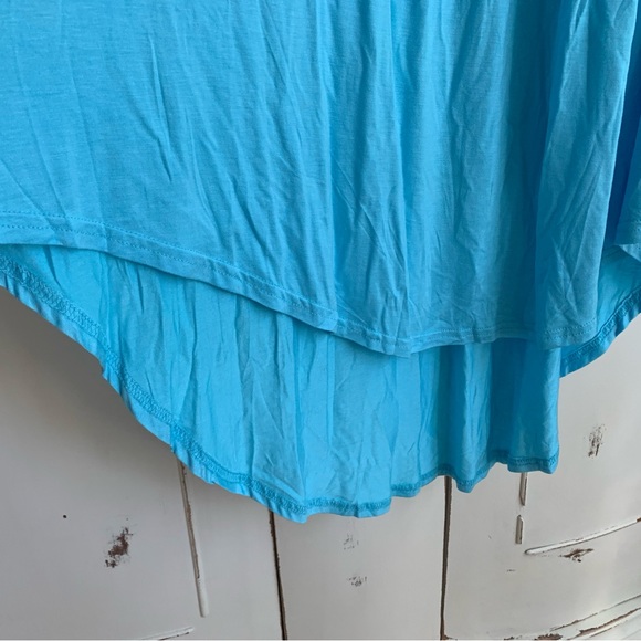 Causal high-low womens short sleeve dress. - Picture 6 of 6